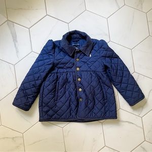 Ralph Lauren Skirted Barn Jacket - Little Girls Size 5 | Bergdorf Goodman